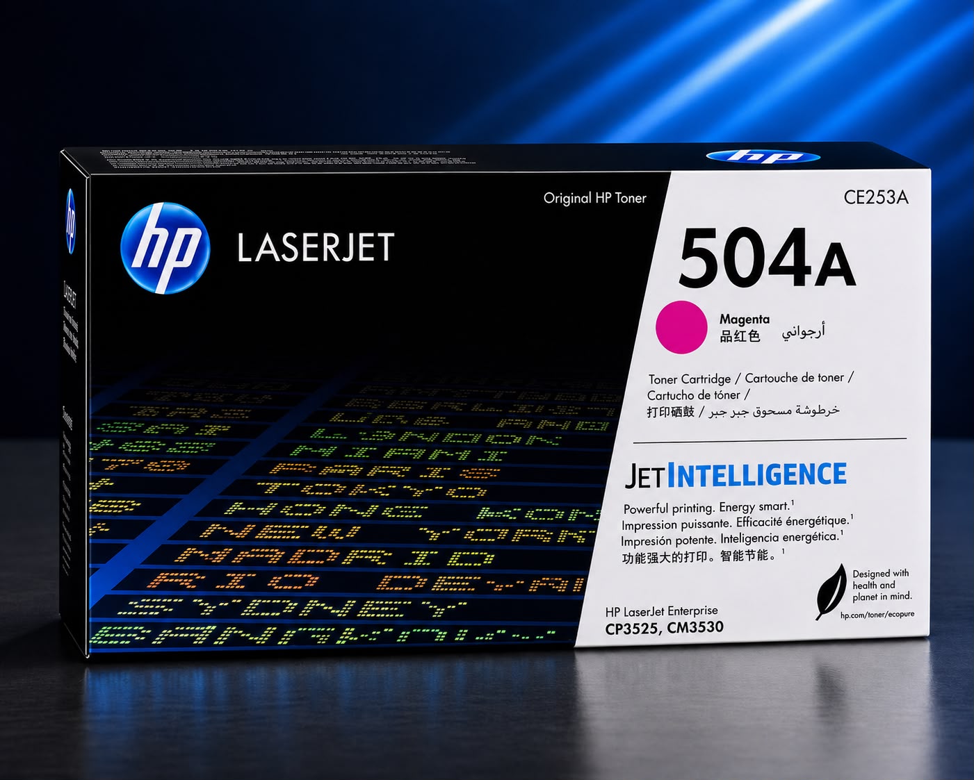 Cartucho De Toner Hp 504a Magenta Laserjet Original Ce253a