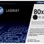 Tóner HP 80X Alto Rendimiento Negro CF280X Original, 6.900 Páginas