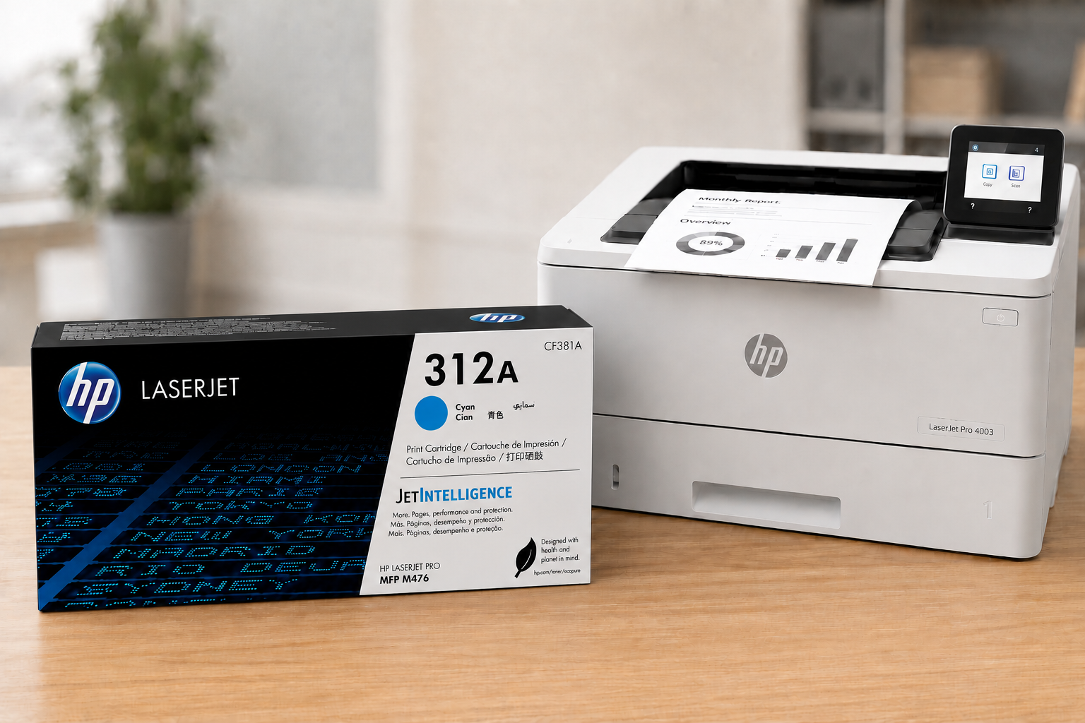 Tóner HP 312A Cian,CF381A, 2.700 Páginas - Imagen 2
