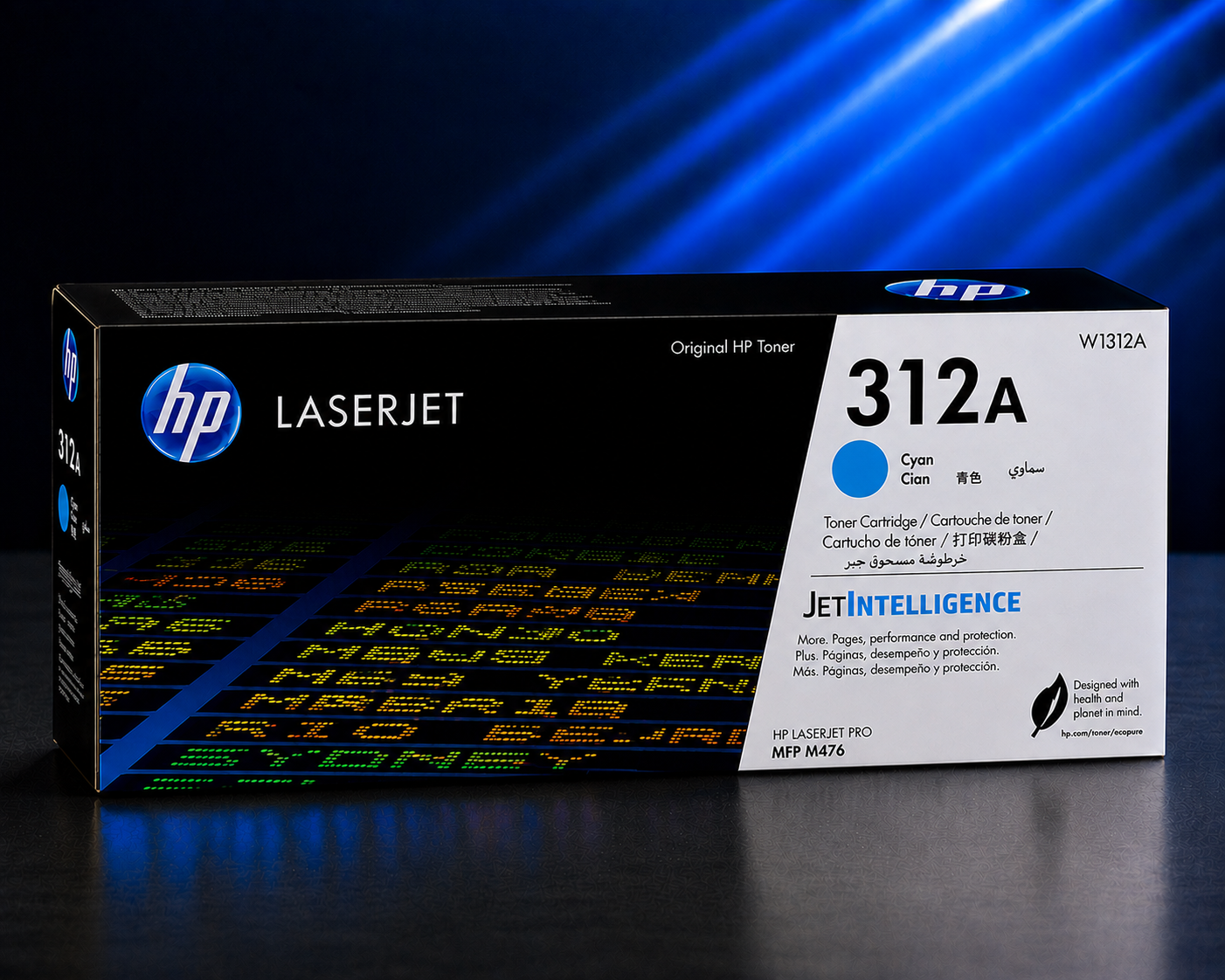 Tóner HP 312A Cian,CF381A,  2.700 Páginas