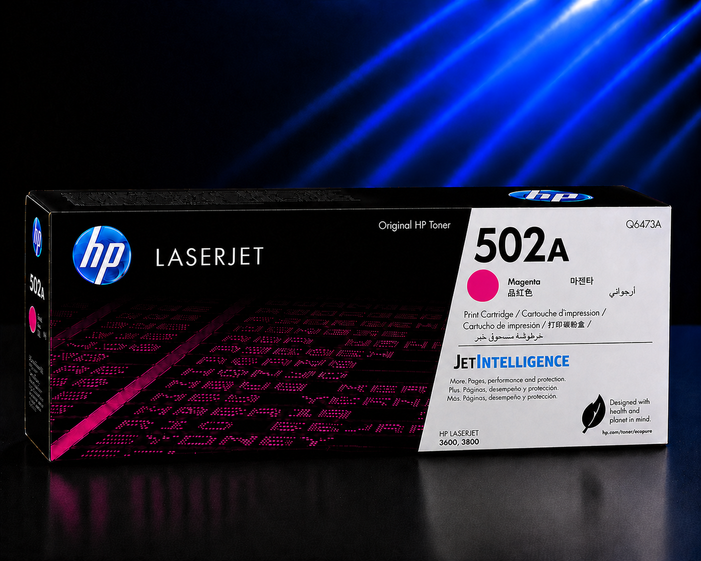 Tóner HP 502A Magenta, Q6473A, 4.000 Páginas