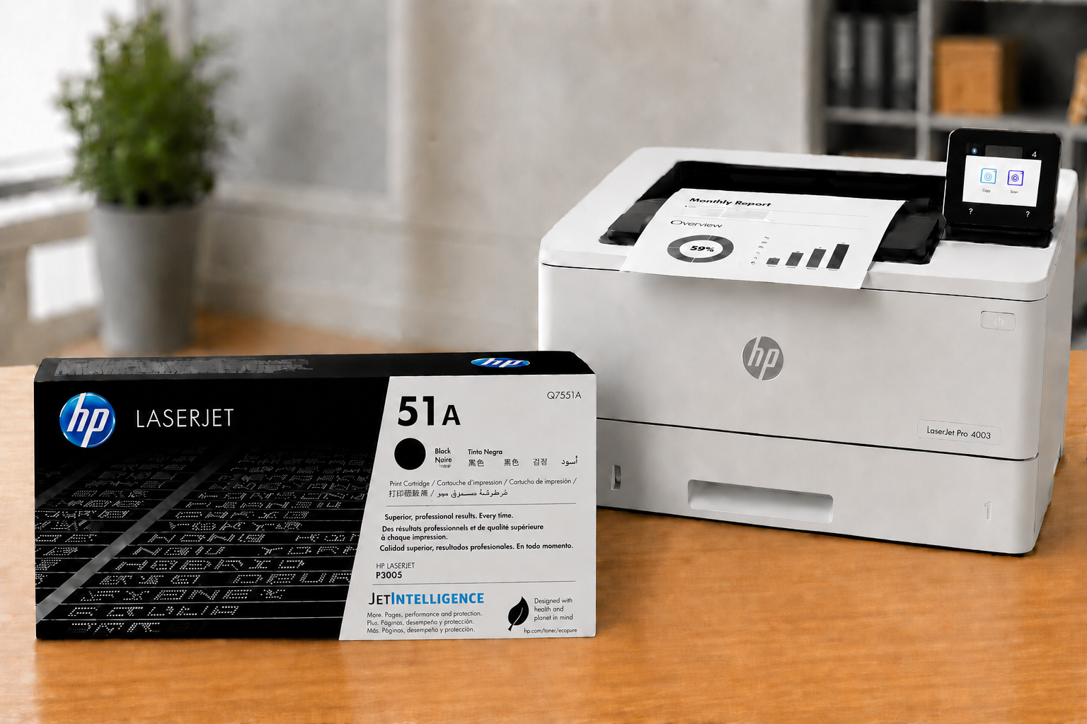 Cartucho De Toner Hp 51a Negro Q7551A Laserjet Original - Imagen 2