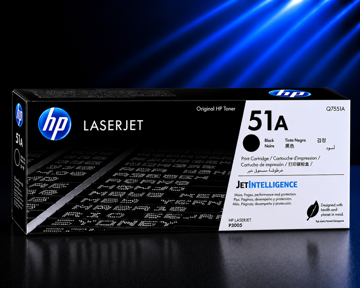 Cartucho De Toner Hp 51a Negro Q7551A Laserjet Original