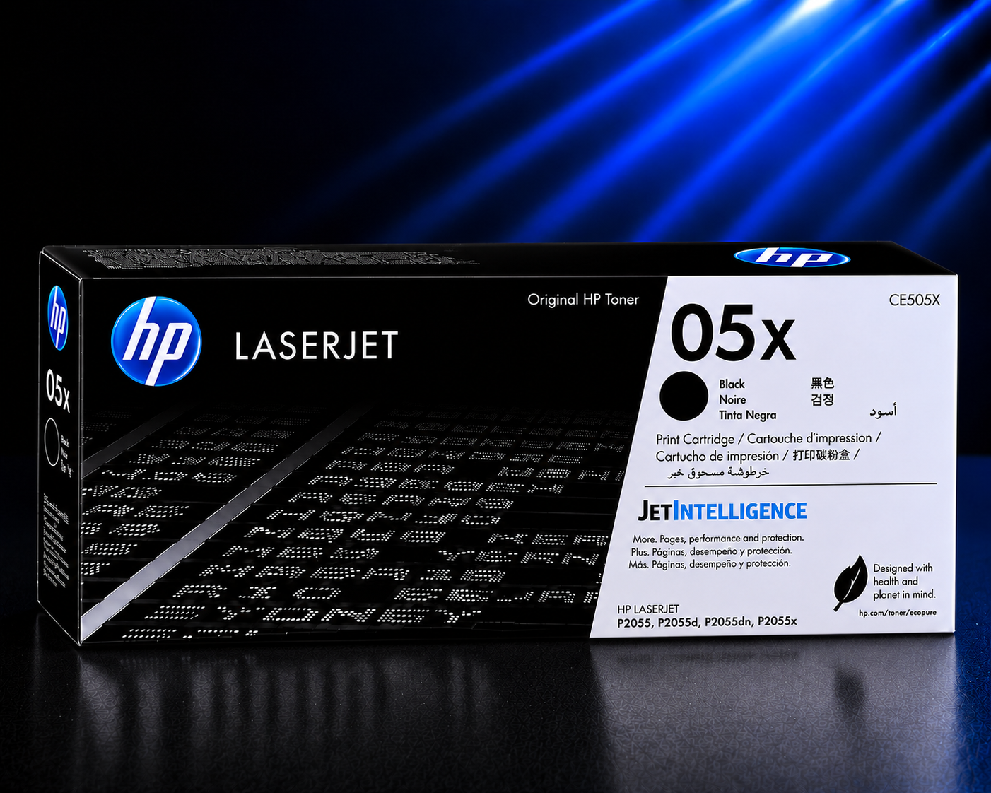 Tóner HP 05X Negro Alto Rendimiento Negro CE505X Original, 6.500 Páginas