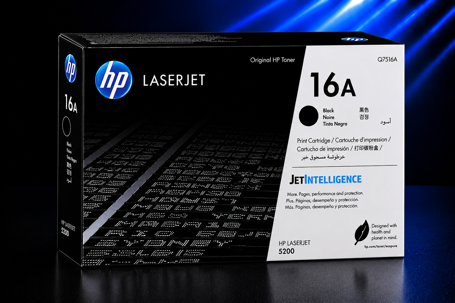 Tóner HP 16A Negro, Q7516A,12.000 Páginas