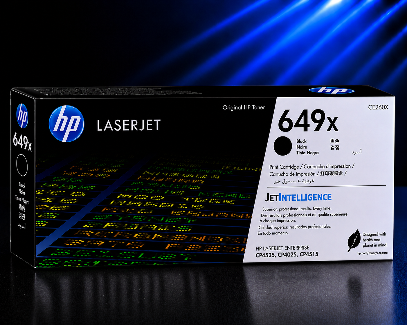Tóner HP 649X Alto Rendimiento Negro, CE260X,  17.000 Páginas