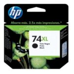 Cartucho HP 74XL CB336WL Negro Original, 750 Páginas