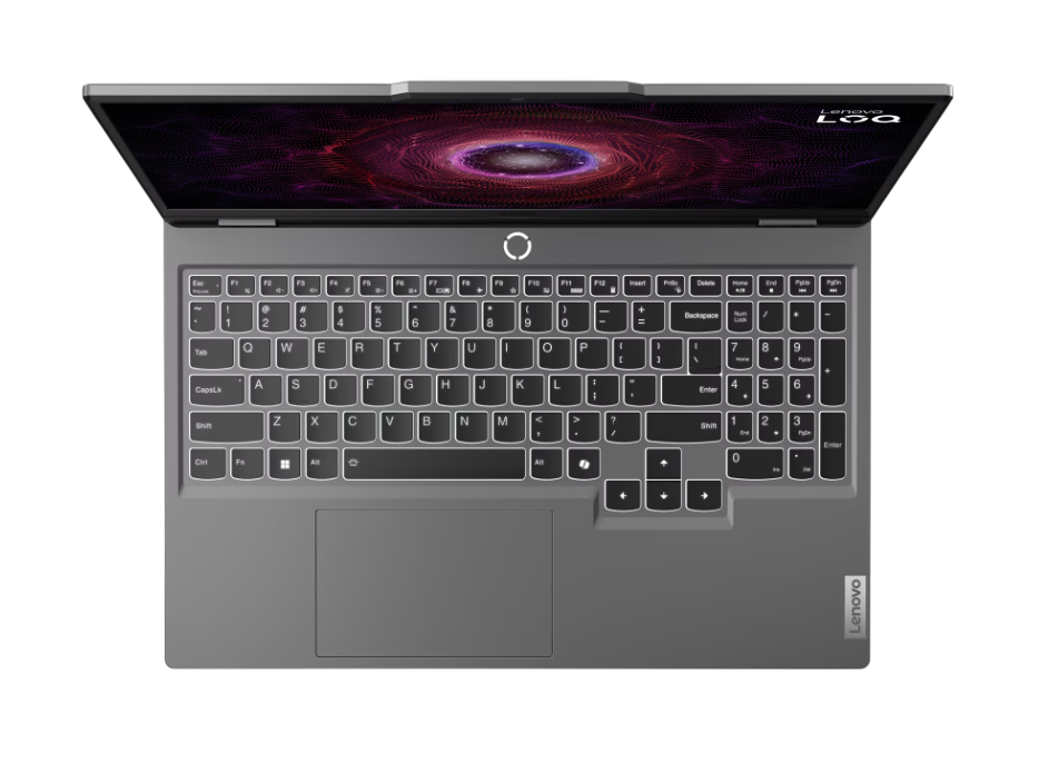 "LAPTOP LENOVO GAMER LOQ RYZEN 7 7435HS 512GB SSD 16GB DDR5 RTX 4070 15.6"" FHD TEC/ING W11H GRIS 15ARP9 83JC009CUS - Imagen 3
