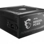 FUENTE MSI MAG A850GL II 850W 80 PLUS GOLD PCIEX5.1 FULL MODULAR ATX MAG A850GL PCIE5 II 11M DE GARANTIA