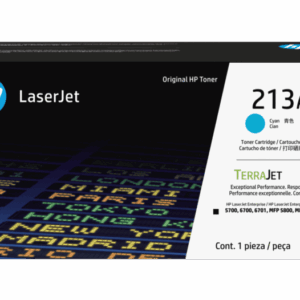 Cartucho de Tóner HP LaserJet 213A Cian Original W2131A