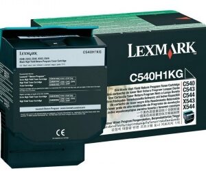Tóner Lexmark C540H1KG Alto Rendimiento Negro, 2.500 Páginas