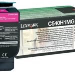 Tóner Lexmark C540H1MG Alto Rendimiento Magenta, 2.000 Páginas
