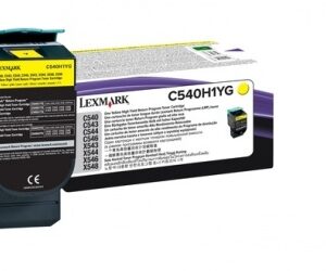 Tóner Lexmark C540H1YG Alto Rendimiento Amarillo, 2.000 Páginas