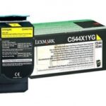 Tóner Lexmark C544X1YG Super Alto Rendimiento Amarillo, 4.000 Páginas