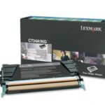 Tóner Lexmark Programa Retorno C734A1KG Negro, 8000 Páginas