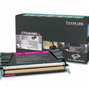 Tóner Lexmark C734A1MG Magenta, 6.000 Páginas