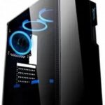 Gabinete Xzeal XZ130, Midi-Tower, ATX/Micro-ATX/Mini-ITX, USB 2.0/3.0, sin Fuente, 3 Ventiladores Instalados, Negro