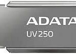 Memoria USB Adata UV250, 32GB, USB-A 2.0, Plata