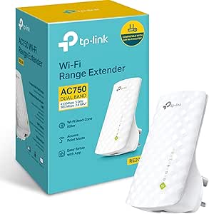 REPETIDOR TPLINK RE200 2.4GHZ 750MBPS DUAL BAND RE200