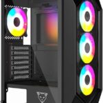 GABINETE XCASE ZEUS RGB NEGRO CRISTAL M-ATX 3VENT GGZEUS3TO-N