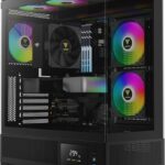 Gabinete X-Case Jet Blue, Torre, Micro-ATX/Mini-ITX, USB 2.0, incluye Fuente de 450W, sin Ventiladores Instalados, Negro