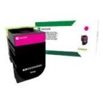 708HM Cartucho de tóner Magenta Alto Rendimiento del Programa de Retorno Parte #.: 70C8HM0