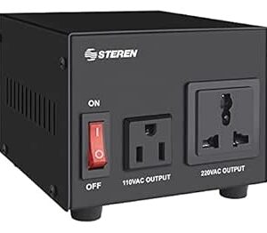 CONVERTIDOR STEREN DE 110 A 220/220 A 110VCA DE 200W.