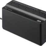 BACK UPS APC ES 425VA/255W 120V BATERÍA PLOMO 6 CONTACTOS, COLOR NEGRO.