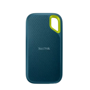 SSD EXTERNO SANDISK 1TB USB 3.2 USB-C 1050MB/S EXTREME VERDE SDSSDE61-1T00-G25M 1AÑO DE GARANTIA