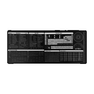 MOUSEPAD ACTECK VIBE FLOW TOOLS MT494H TELA + GOMA 80X35CM, DISEÑO HERRAMIENTAS ADVANCED, COLOR NEGRO, SIN GARANTIA.