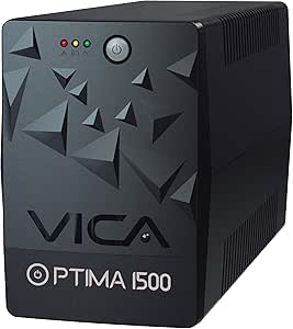UPS VICA OPTIMA 1500, REGULADOR INTEGRADO, 1500VA/900W, 8 CONTACTOS.