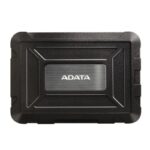 ADATA GABINETE DE DISCO DURO ED600 2.5'', SATA III, USB 3.1, COLOR NEGRO.
