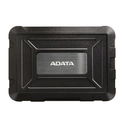ADATA GABINETE DE DISCO DURO ED600 2.5'', SATA III, USB 3.1, COLOR NEGRO.
