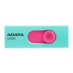 Memoria USB Adata 32 GB UV220 2.0 Color Turquesa-Rosa