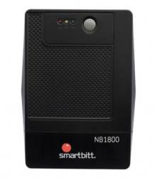 UPS SMARTBITT SMART INTERACTIVE NB1800 1800VA/900 WATTS, 8 CONTACTOS, PROTECCIÓN DE LÍNEA TELEFÓNICA RJ-11, PUERTO USB.