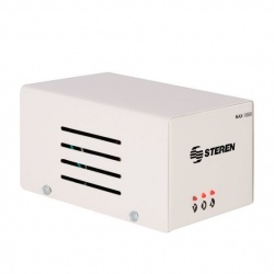 REGULADOR DE VOLTAJE STEREN MAX-1000 METÁLICO 1000W 4 CONTACTOS.
