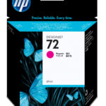 Cartucho De Tinta Designjet Hp 72 De 69 Ml Magenta C9399A