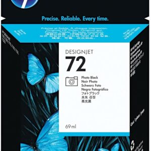 Cartucho de Tinta HP Negro Fotográfico 72 (C9397A) 69ML