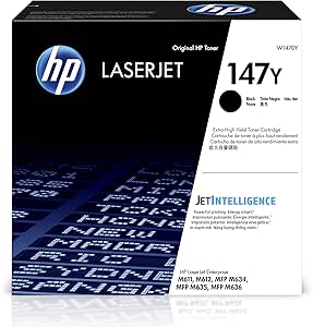 Tóner HP 147Y Super Alto Rendimiento Negro, 42.000 Páginas W1470Y