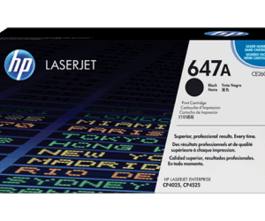 Tóner HP 647A Negro, 8.500 Páginas CE260A