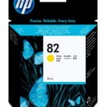 CARTUCHO 82 HP AMARILLO 28ML CH568A