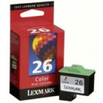 Cartucho Lexmark #26 Tricolor 10N0026