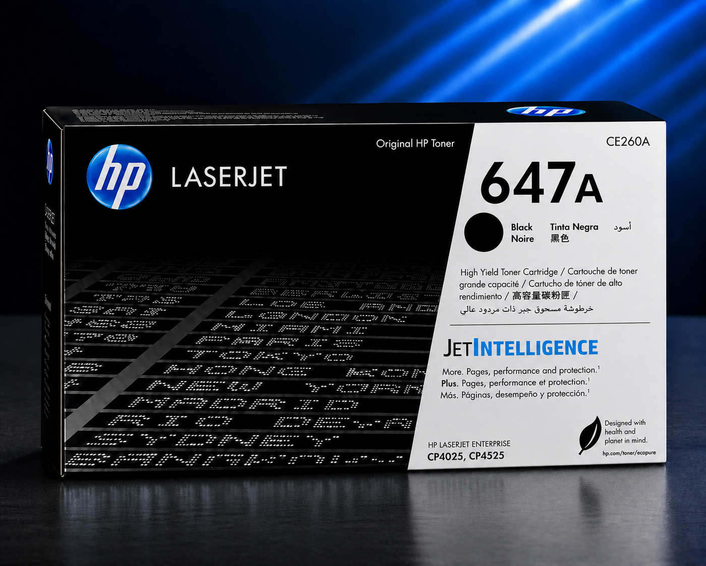 Tóner HP 647A Negro, 8.500 Páginas CE260A