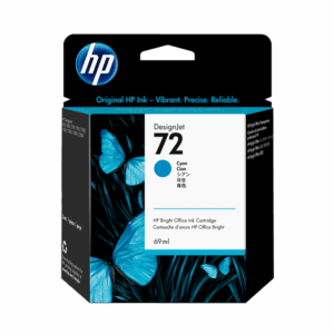 Cartucho de tinta DesignJet HP 72 de 69 ml cian (C9398A)