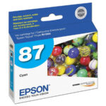 Cartucho de Tinta EPSON CYAN 87, Modelo: T087220