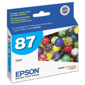 Cartucho de Tinta EPSON CYAN 87, Modelo: T087220