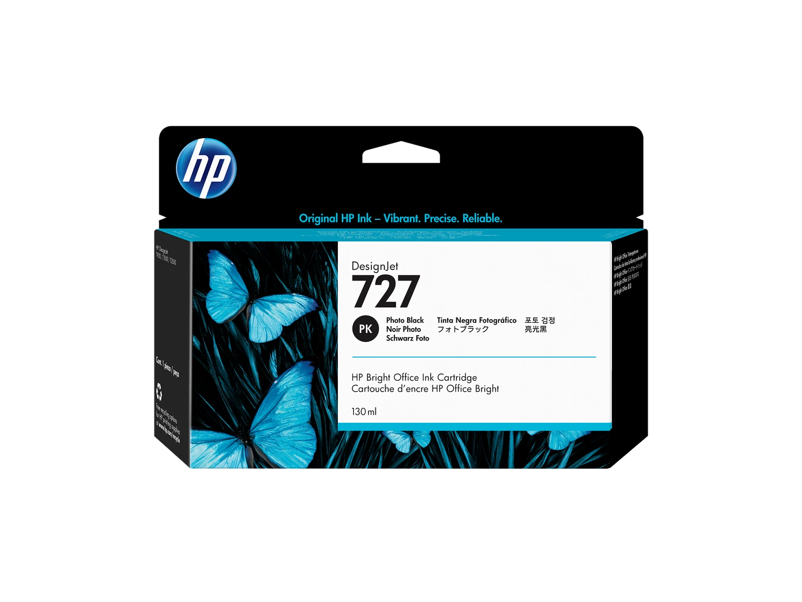727 HP FOTOGRAFICO BLACK 130 ML