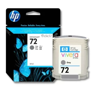 Cartucho de tinta HP 72 gris o gray C9401A, Original