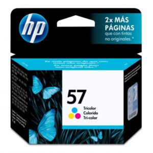 Cartucho, 57, C6657AL, Color Tricolor, 500 Páginas