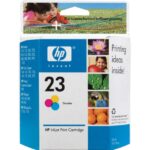 Cartucho HP 23, C1823D, Tricolor, 620 Paginas